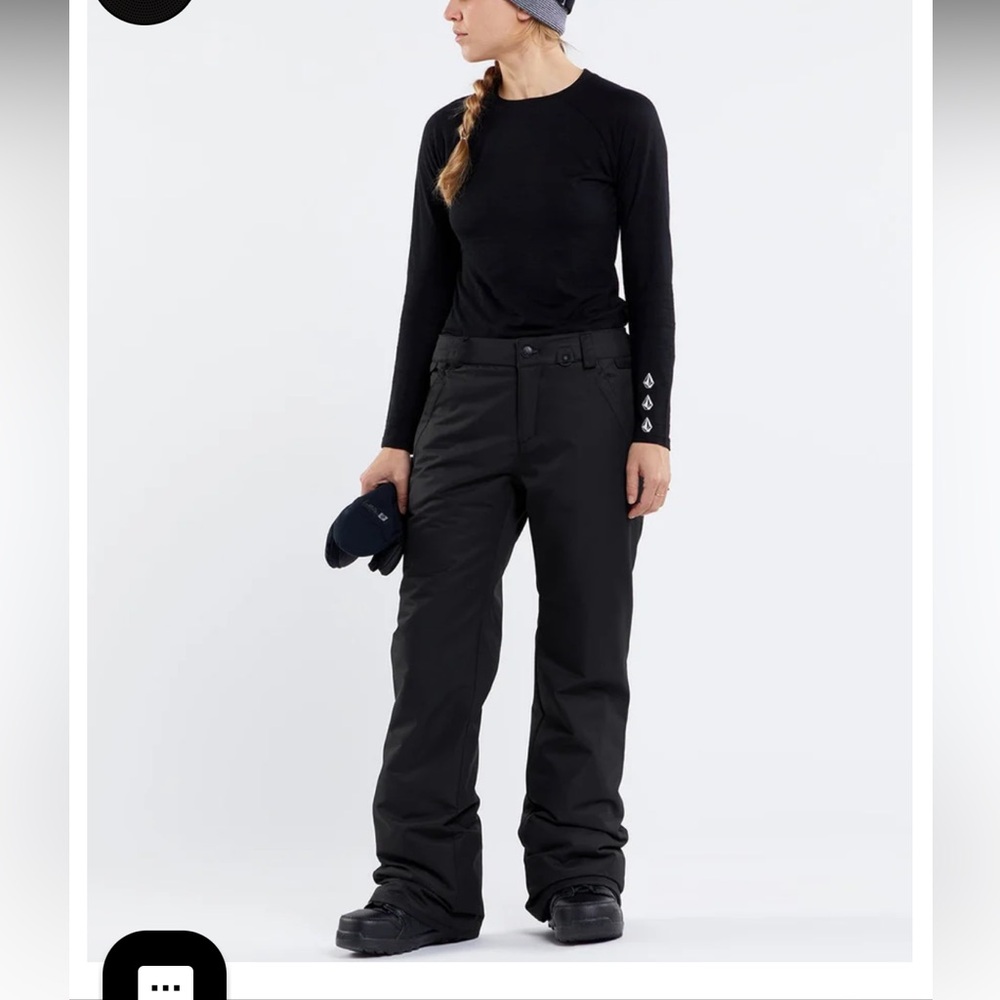 Volcom Women's Black Snow Pants